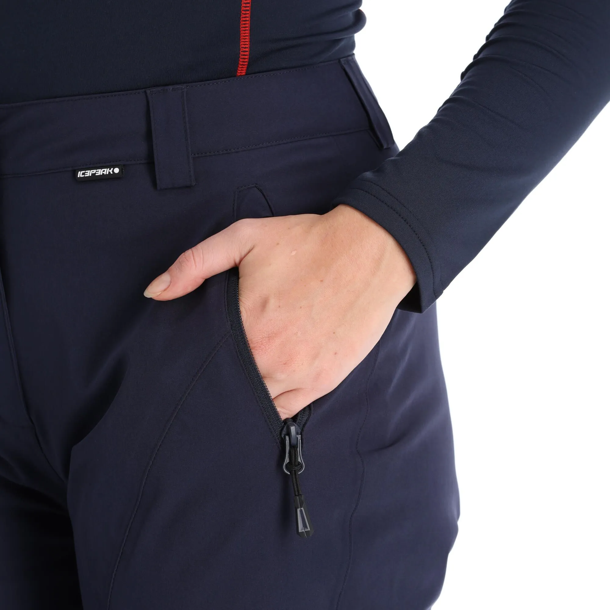 Icepeak, Freyung Pantalon De Ski Femmes Dark Bleu 7 Icepeak, Freyung Pantalon De Ski Femmes Dark Bleu – Image 5