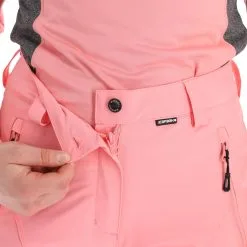 Icepeak, Freyung Pantalon De Ski Modèle Court Femmes Rose -ColourWear Soldes icepeak freyung ba skibroek gevoerd short model dames roze 22icepe213v1 BI 05