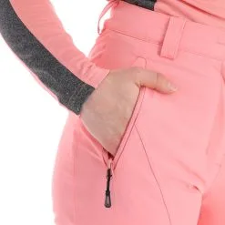 Icepeak, Freyung Pantalon De Ski Modèle Court Femmes Rose -ColourWear Soldes icepeak freyung ba skibroek gevoerd short model dames roze 22icepe213v1 BI 06
