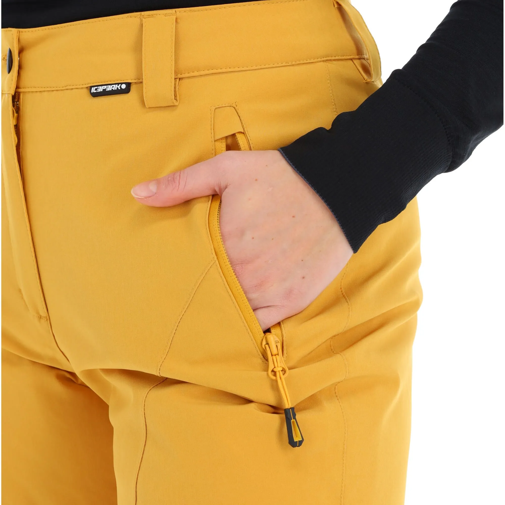 Icepeak, Freyung Pantalon De Ski Slim Fit Femmes Fudge Brun 8 Icepeak, Freyung Pantalon De Ski Slim Fit Femmes Fudge Brun – Image 6