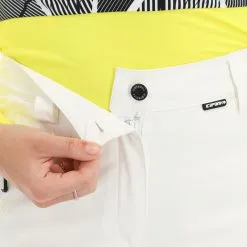 Icepeak, Freyung Pantalon De Ski Slim Fit Femmes Optical Blanc -ColourWear Soldes icepeak freyung skibroek slim fit dames optical wit BA20ice081b BI 05