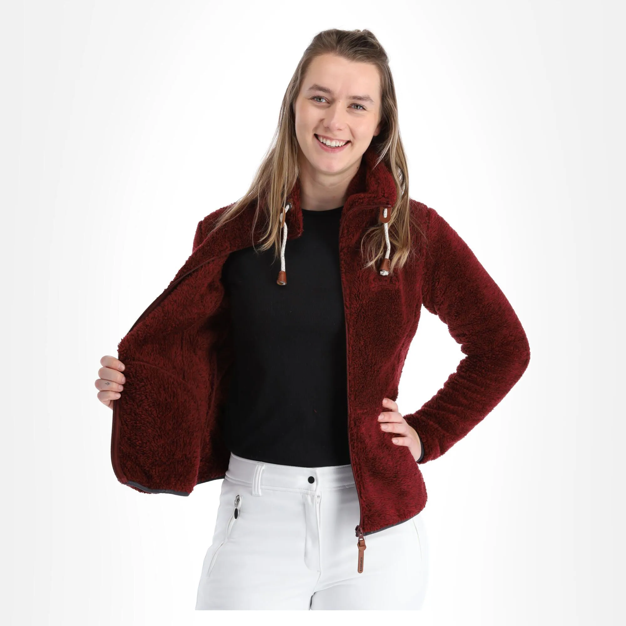 Icepeak, Colony Gilet Femmes Wine Rouge 7 Icepeak, Colony Gilet Femmes Wine Rouge – Image 5