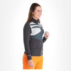 Icepeak, Ewen Pull De Ski Slim Fit Femmes Granite Gris 10 Icepeak, Ewen Pull De Ski Slim Fit Femmes Granite Gris -ColourWear Soldes icepeak icepeak ewen ga ski pully dames granite grijs GA21ice129a BI 04