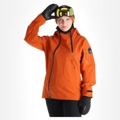 Icepeak, Manteno Veste De Ski à Coque Dure Femmes Rust Brun