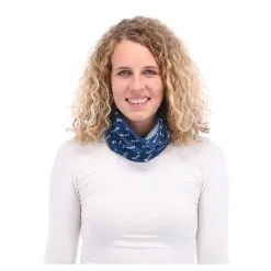 Deluni, Lightweight Neckwarmer Brrr Foulard Bleu