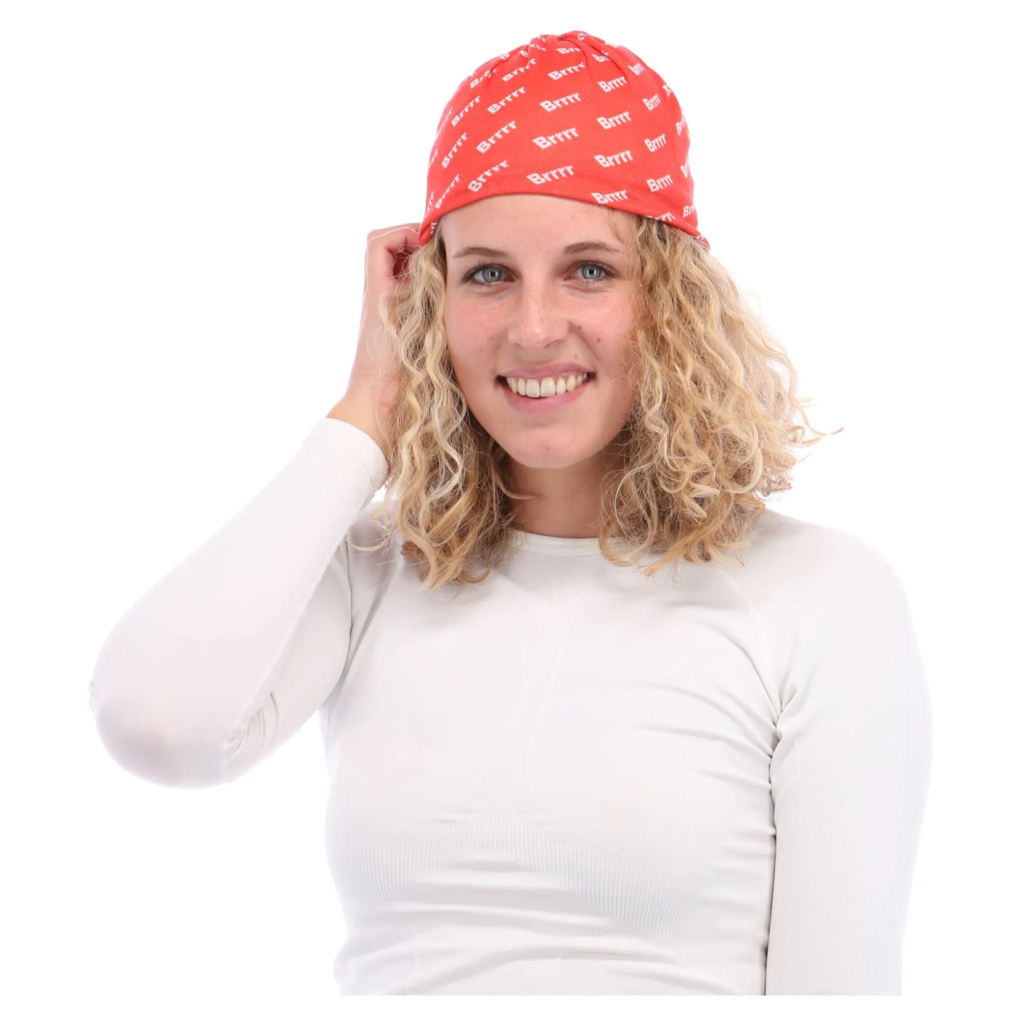 Deluni, Lightweight Neckwarmer Brrr Foulard Rouge 6 Deluni, Lightweight Neckwarmer Brrr Foulard Rouge – Image 4