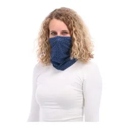 Deluni, Lightweight Neckwarmer Triangles Foulard Bleu -ColourWear Soldes ja49delw51a bi 03