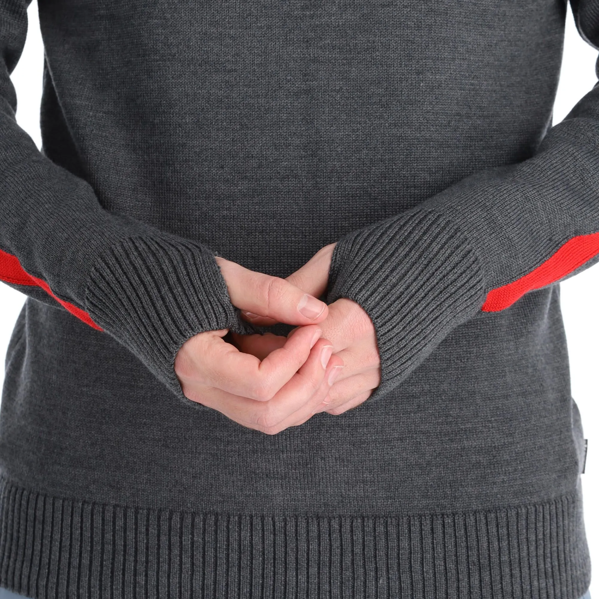 Kama, Merino Sweater Pull Hommes Graphite Gris 7 Kama, Merino Sweater Pull Hommes Graphite Gris – Image 5