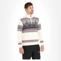 Kama, Sweater Windstopper Pull Hommes Blanc 11 Kama, Sweater Windstopper Pull Hommes Blanc -ColourWear Soldes kama sweater windstopper trui heren wit EB10kam010a BI 04