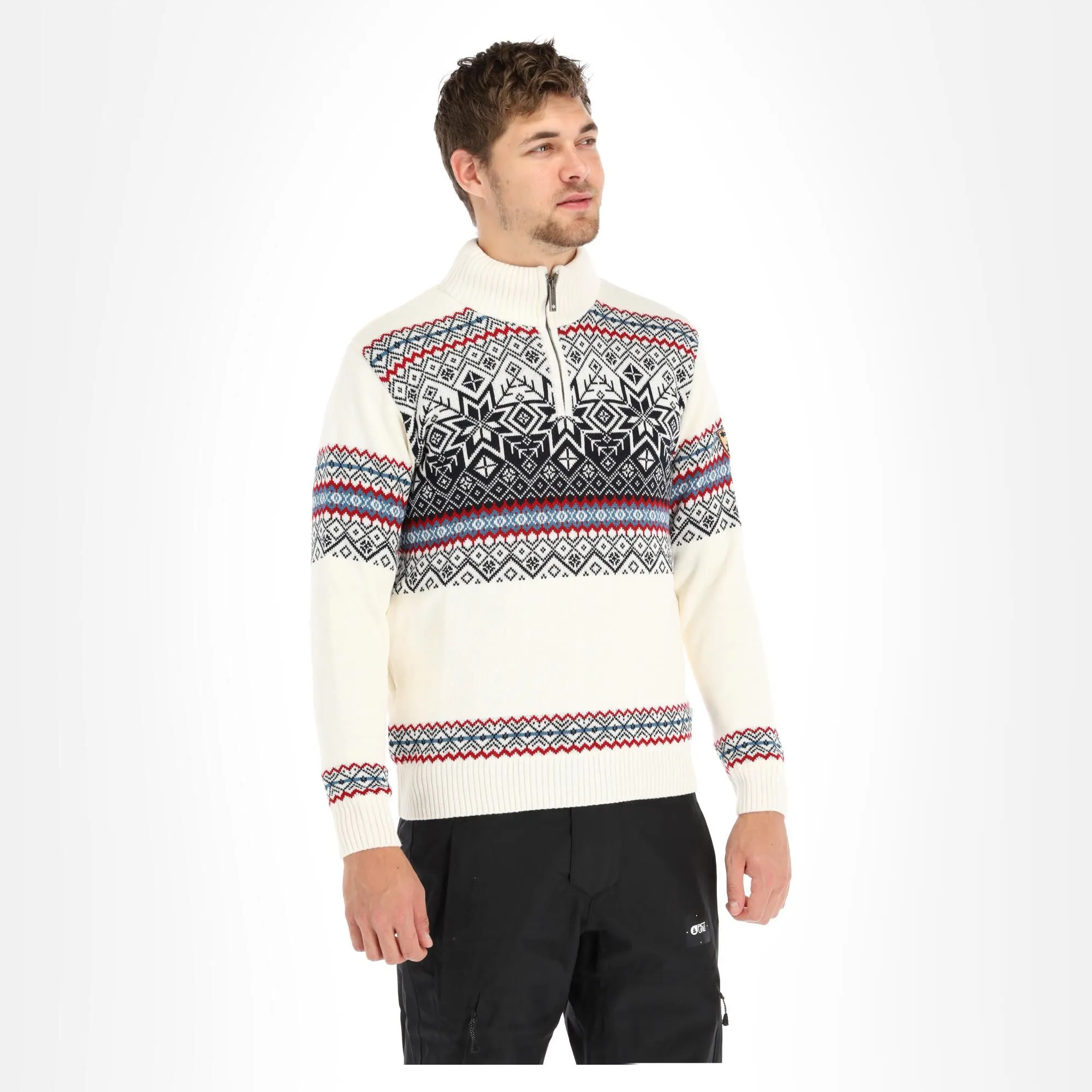 Kama, Sweater Windstopper Pull Hommes Blanc 6 Kama, Sweater Windstopper Pull Hommes Blanc – Image 4