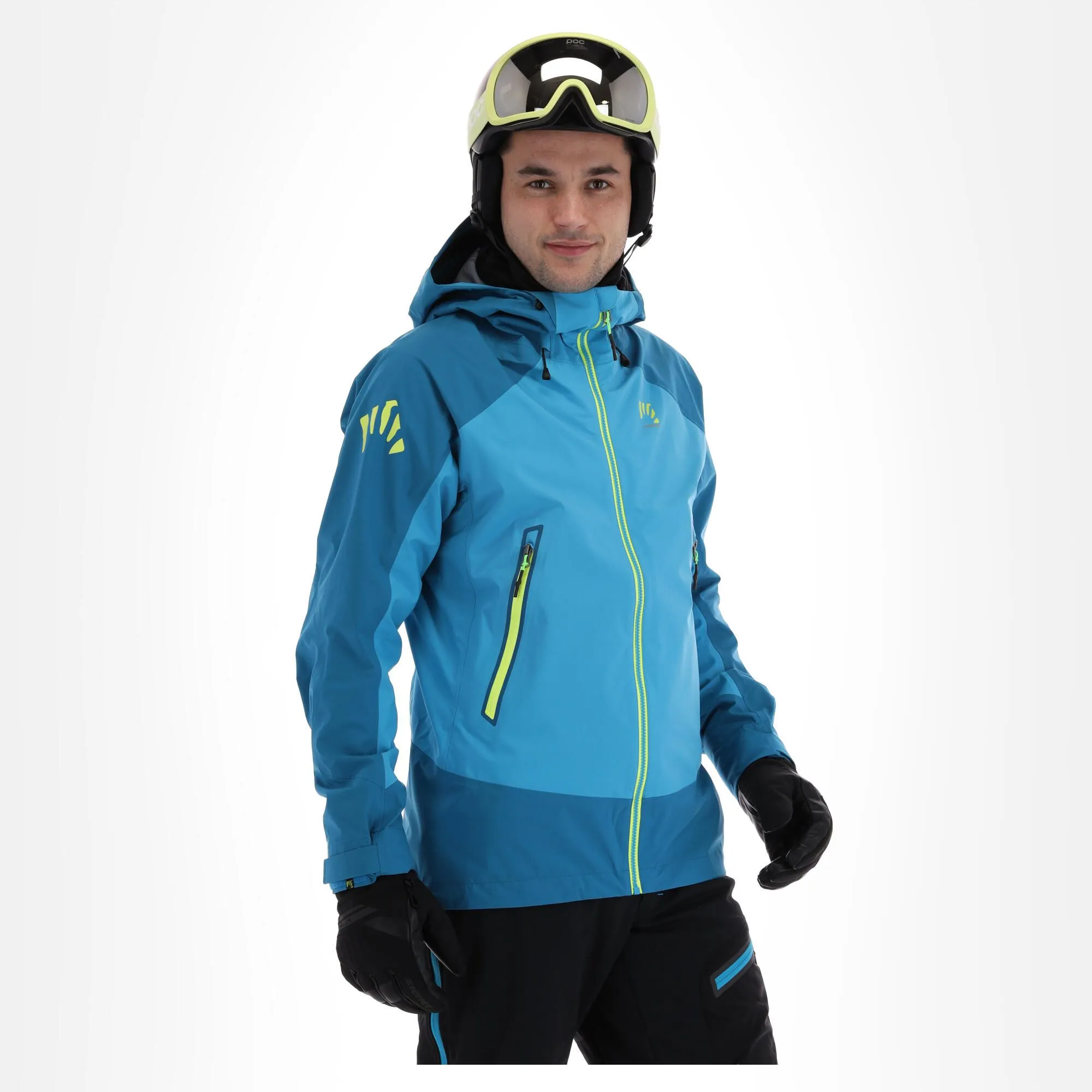 Karpos, Storm Evo Veste De Ski à Coque Dure Hommes Jewel Seaport Bleu 5 Karpos, Storm Evo Veste De Ski à Coque Dure Hommes Jewel Seaport Bleu – Image 3