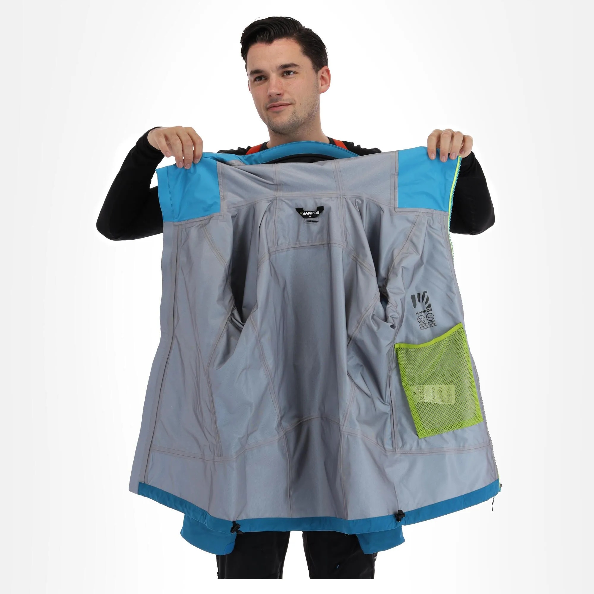 Karpos, Storm Evo Veste De Ski à Coque Dure Hommes Jewel Seaport Bleu 7 Karpos, Storm Evo Veste De Ski à Coque Dure Hommes Jewel Seaport Bleu – Image 5