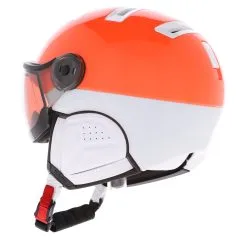 Kask, Class Sport Photochromic Casque De Ski Avec Visière Unisexe Fluo Orange