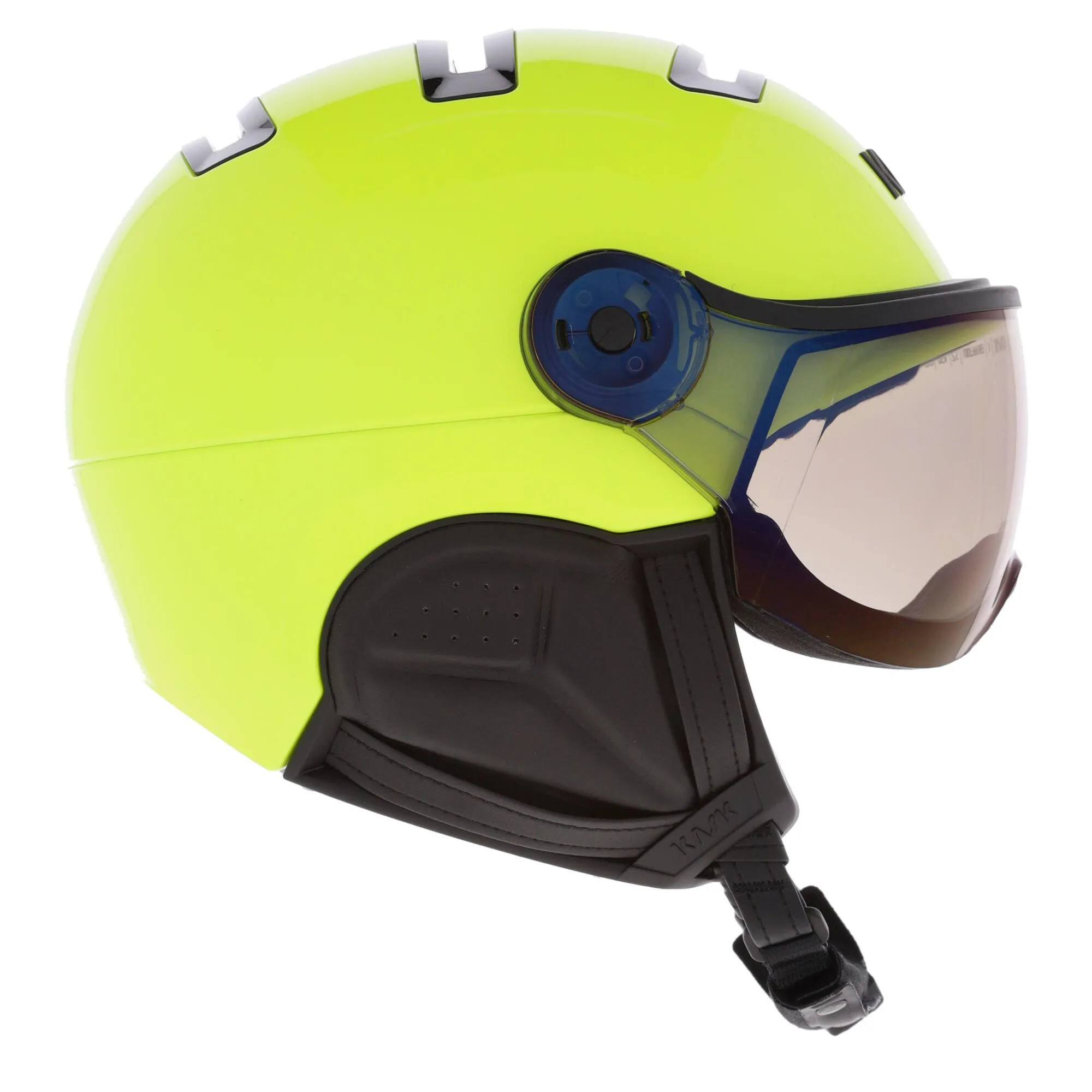 Kask, Firefly Visor Casque De Ski Avec Visière Unisexe Jaune 6 Kask, Firefly Visor Casque De Ski Avec Visière Unisexe Jaune – Image 4