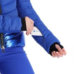 Kelly, Down Jacket Veste De Ski Femmes Ocean Bleu 18 Kelly, Down Jacket Veste De Ski Femmes Ocean Bleu -ColourWear Soldes kelly down jacket aa jas gevoerd dames ocean blauw 22kelly101v2 BI 08