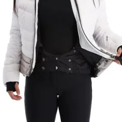 Kelly, Down Jacket Veste De Ski Femmes Stone Blanc -ColourWear Soldes kelly down jacket aa jas gevoerd dames stone wit 22kelly101v3 BI 09