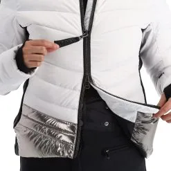 Kelly, Down Jacket Veste De Ski Femmes Stone Blanc -ColourWear Soldes kelly down jacket aa jas gevoerd dames stone wit 22kelly101v3 BI 11