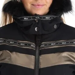 Kelly, Overall Combinaison De Ski Femmes Noir -ColourWear Soldes kelly overall da ski overall dames zwart 22kelly105v1 BI 11