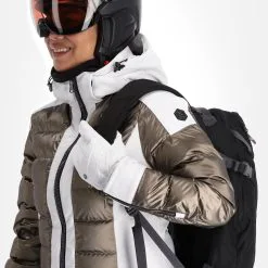 Kelly, Softshell Jacket Veste De Ski Softshell Femmes Blanc, Or -ColourWear Soldes kelly softshell jacket ac softshell jas dames goud wit 22kelly104v4 BI 05