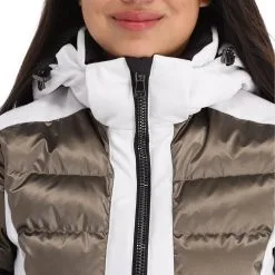 Kelly, Softshell Jacket Veste De Ski Softshell Femmes Blanc, Or -ColourWear Soldes kelly softshell jacket ac softshell jas dames goud wit 22kelly104v4 BI 07