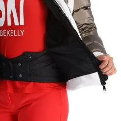 Kelly, Softshell Jacket Veste De Ski Softshell Femmes Blanc, Or -ColourWear Soldes kelly softshell jacket ac softshell jas dames goud wit 22kelly104v4 BI 11