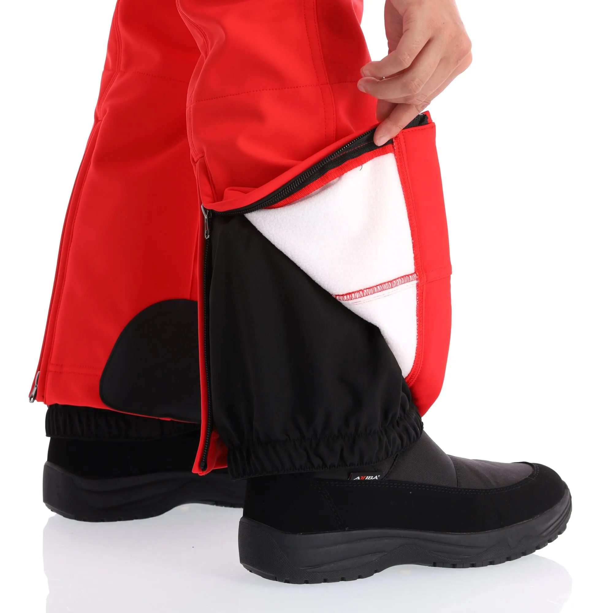 Kelly, Softshell Pants Pantalon De Ski En Softshell Femmes Rouge 7 Kelly, Softshell Pants Pantalon De Ski En Softshell Femmes Rouge – Image 5