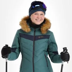 Kilpi, Alisia-W Veste De Ski Femmes Dark Vert 15 Kilpi, Alisia-W Veste De Ski Femmes Dark Vert -ColourWear Soldes kilpi alisia w aa jas gevoerd dames dark groen 22kilpi106v2 BI 05