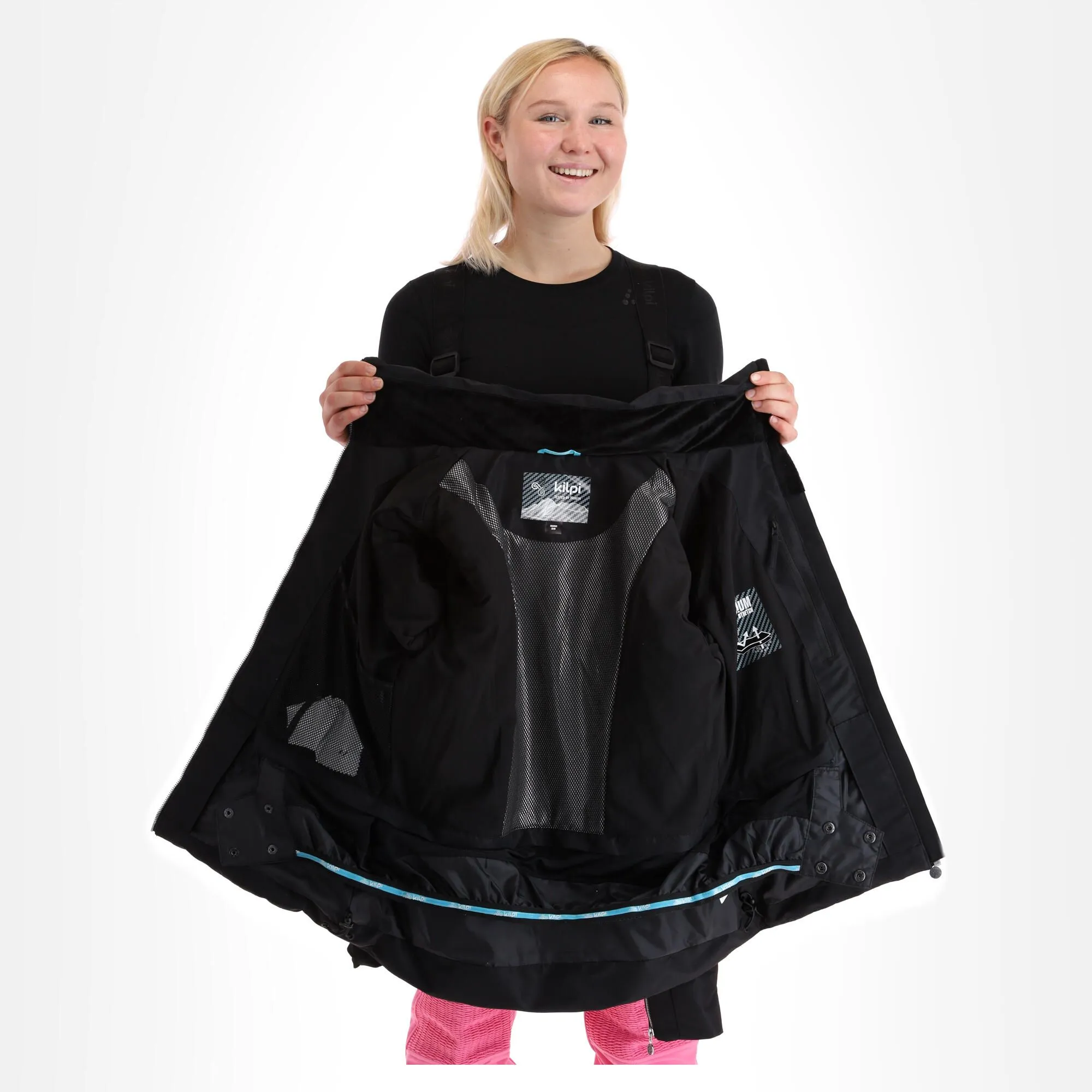 Kilpi, Alisia-W Veste De Ski Femmes Noir 7 Kilpi, Alisia-W Veste De Ski Femmes Noir – Image 5