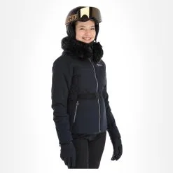 Kilpi, Carrie-W Veste De Ski Femmes Noir 14 Kilpi, Carrie-W Veste De Ski Femmes Noir -ColourWear Soldes kilpi carrie w aa jas gevoerd dames zwart 22kilpi107v1 BI 04