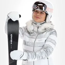 Kilpi, Dalila-W Veste De Ski Femmes Blanc -ColourWear Soldes kilpi dalila w aa jas gevoerd dames wit 22kilpi110v1 BI 05