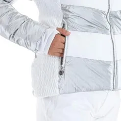 Kilpi, Dalila-W Veste De Ski Femmes Blanc -ColourWear Soldes kilpi dalila w aa jas gevoerd dames wit 22kilpi110v1 BI 08