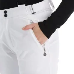 Kilpi, Dione-W Pantalon De Ski Femmes Blanc -ColourWear Soldes kilpi dione w ba skibroek gevoerd dames wit 22kilpi118v1 BI 09