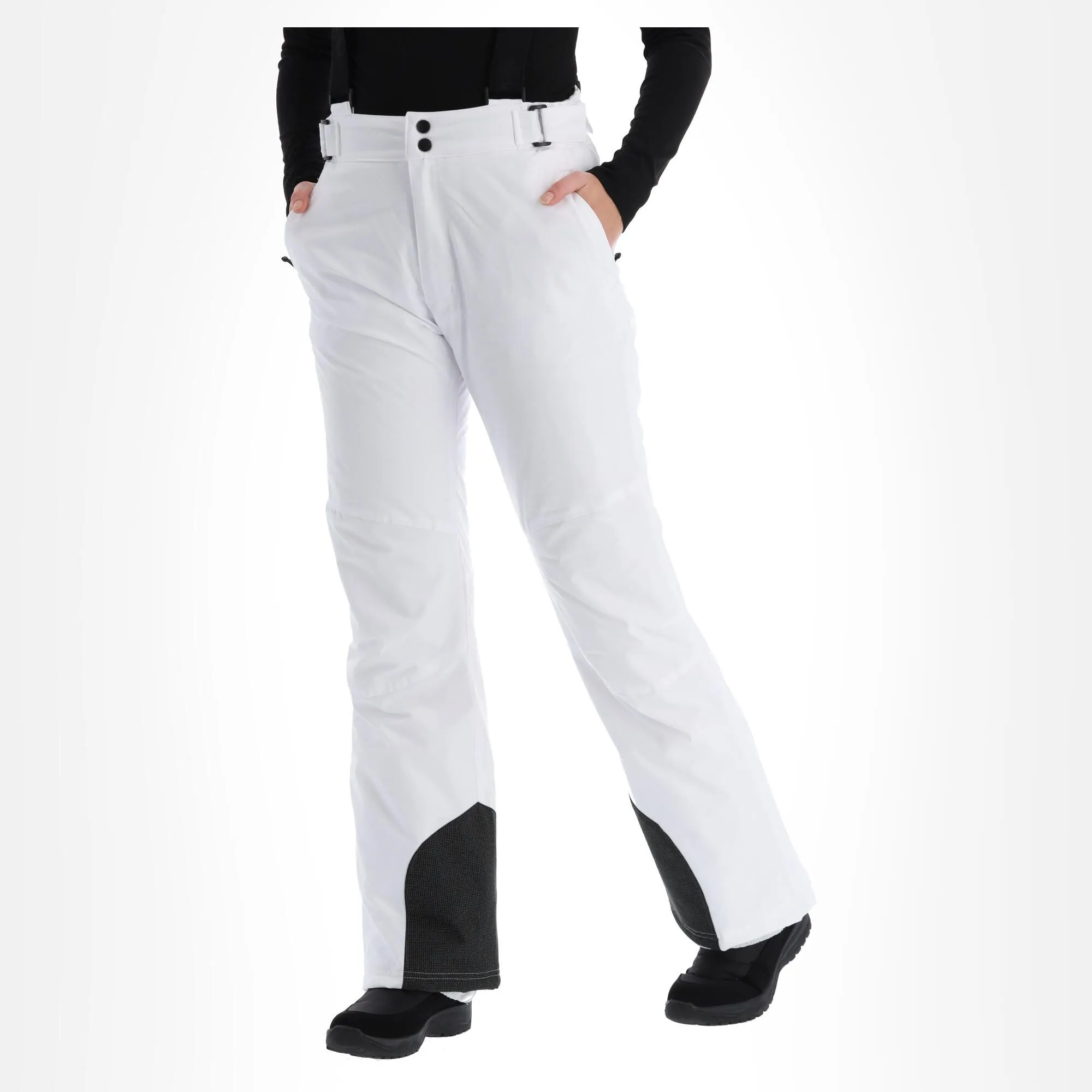 Kilpi, Elare-W Pantalon De Ski Femmes Blanc 3 Kilpi, Elare-W Pantalon De Ski Femmes Blanc
