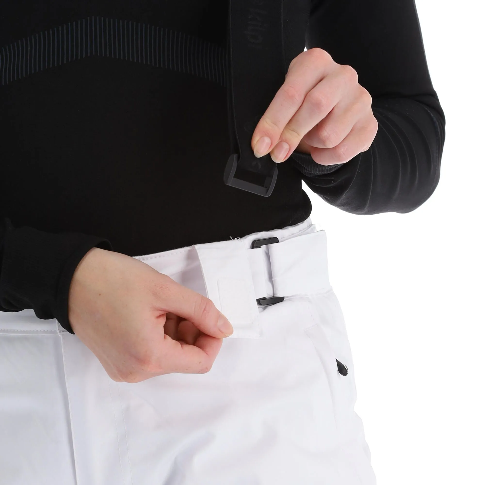 Kilpi, Elare-W Pantalon De Ski Femmes Blanc 8 Kilpi, Elare-W Pantalon De Ski Femmes Blanc – Image 6