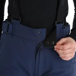 Kilpi, Elare-W Pantalon De Ski Grandes Tailles Femmes Dark Bleu -ColourWear Soldes kilpi elare w ba skibroek gevoerd plus size dames dark blauw 22kilpi129v1 BI 05