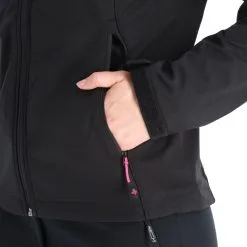 Kilpi, Elia Veste De Ski Softshell Femmes Noir -ColourWear Soldes kilpi elia softshell jas dames zwart SAC27kils82a BI 07