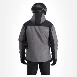 Kilpi, Flip-M Veste De Ski Hommes Dark Gris -ColourWear Soldes kilpi flip m aa jas gevoerd heren dark grijs 22kilpi141v1 BI 03
