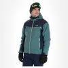 Kilpi, Flip-M Veste De Ski Hommes Dark Vert -ColourWear Soldes kilpi flip m aa jas gevoerd heren dark groen 22kilpi141v3 BI 02