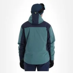 Kilpi, Flip-M Veste De Ski Hommes Dark Vert -ColourWear Soldes kilpi flip m aa jas gevoerd heren dark groen 22kilpi141v3 BI 03