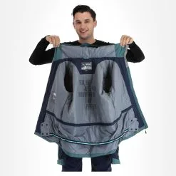 Kilpi, Flip-M Veste De Ski Hommes Dark Vert -ColourWear Soldes kilpi flip m aa jas gevoerd heren dark groen 22kilpi141v3 BI 06