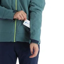 Kilpi, Flip-M Veste De Ski Hommes Dark Vert -ColourWear Soldes kilpi flip m aa jas gevoerd heren dark groen 22kilpi141v3 BI 08