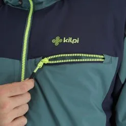 Kilpi, Flip-M Veste De Ski Hommes Dark Vert -ColourWear Soldes kilpi flip m aa jas gevoerd heren dark groen 22kilpi141v3 BI 10