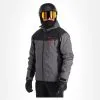 Kilpi, Flip-M Veste De Ski Grandes Tailles Hommes Dark Gris -ColourWear Soldes kilpi flip m aa jas gevoerd plus size heren dark grijs 22kilpi160v3 BI 02