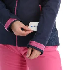 Kilpi, Flip-W Veste De Ski Femmes Dark Bleu -ColourWear Soldes kilpi flip w aa jas gevoerd dames dark blauw 22kilpi108v3 BI 08