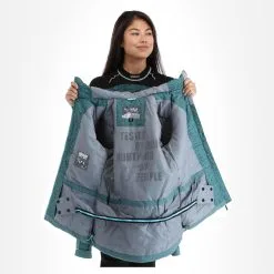 Kilpi, Flip-W Veste De Ski Femmes Dark Vert -ColourWear Soldes kilpi flip w aa jas gevoerd dames dark groen 22kilpi108v2 BI 06