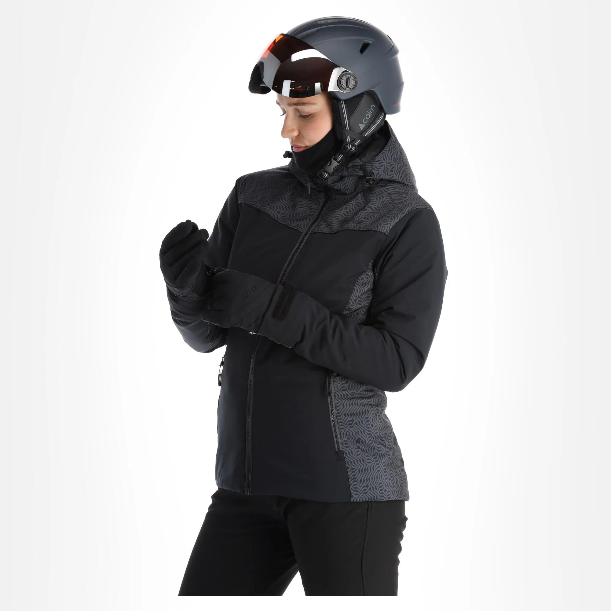 Kilpi, Flip-W Veste De Ski Femmes Noir 5 Kilpi, Flip-W Veste De Ski Femmes Noir – Image 3