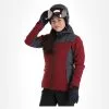 Kilpi, Flip-W Veste De Ski Grandes Tailles Femmes Dark Rouge 2 Kilpi, Flip-W Veste De Ski Grandes Tailles Femmes Dark Rouge -ColourWear Soldes kilpi flip w aa jas gevoerd plus size dames dark rood 22kilpi127v1 BI 02