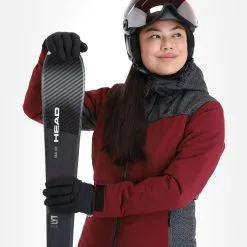 Kilpi, Flip-W Veste De Ski Grandes Tailles Femmes Dark Rouge 15 Kilpi, Flip-W Veste De Ski Grandes Tailles Femmes Dark Rouge -ColourWear Soldes kilpi flip w aa jas gevoerd plus size dames dark rood 22kilpi127v1 BI 05