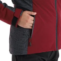 Kilpi, Flip-W Veste De Ski Grandes Tailles Femmes Dark Rouge 21 Kilpi, Flip-W Veste De Ski Grandes Tailles Femmes Dark Rouge -ColourWear Soldes kilpi flip w aa jas gevoerd plus size dames dark rood 22kilpi127v1 BI 11