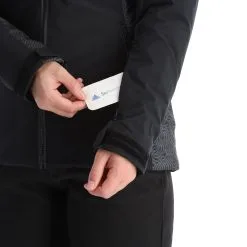 Kilpi, Flip-W Veste De Ski Grandes Tailles Femmes Noir -ColourWear Soldes kilpi flip w aa jas gevoerd plus size dames zwart 22kilpi127v2 BI 08